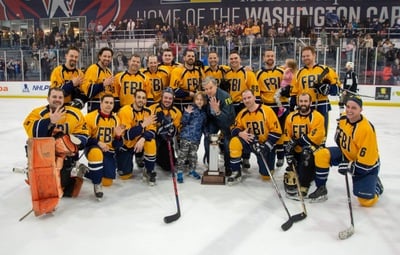 FBI Edges U.S. Secret Service in Charity Hockey Game