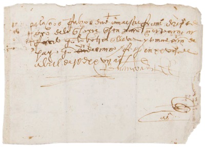 FBI Returns 16th-Century Letter from Spanish Conquistador to Mexican Government
