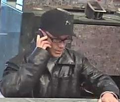 Philadelphia Bank Robbery Suspect, Photo 2 of 4 (12/23/15)