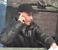 Philadelphia Bank Robbery Suspect, Photo 3 of 4 (12/23/15)