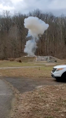 Missouri Bomb Task Force Renders Safe a Cannonball