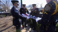 Flag-Raising Honors Fallen Agent Edwin R. Woodriffe