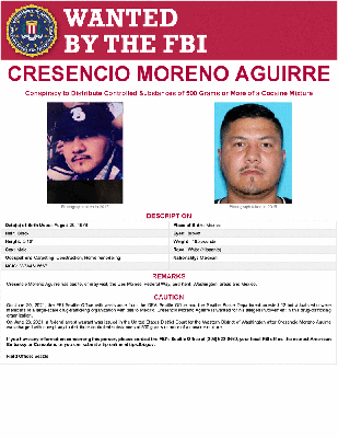 FBI Seattle Releases New Wanted Posters for Two Remaining Fugitives in Large-Scale Drug Trafficking Case 5 @@screenshot