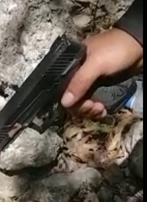 Image of weapon used during kidnapping
