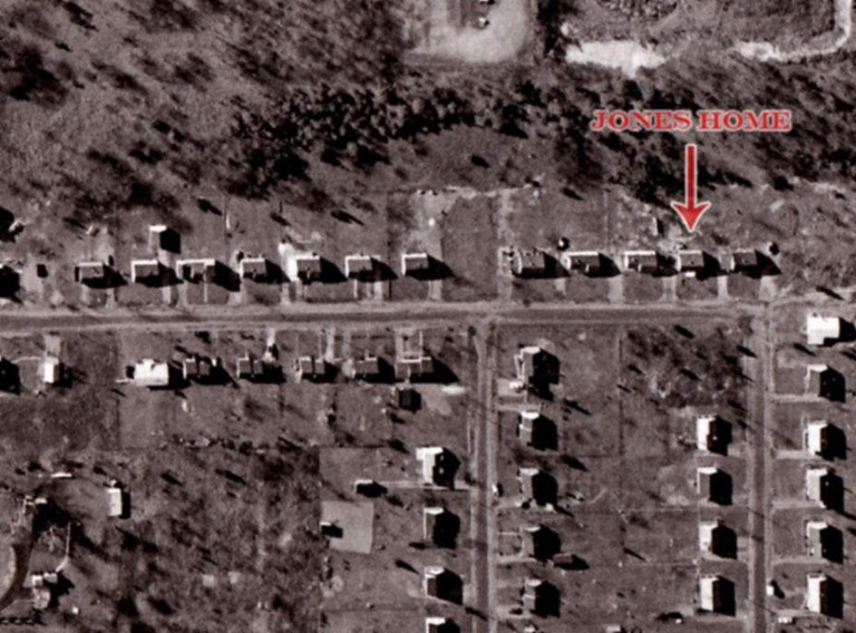 Jones Home and Neighborhood, January 1962