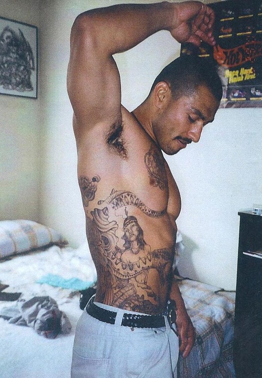 Cesar Villarreal Side Tattoos