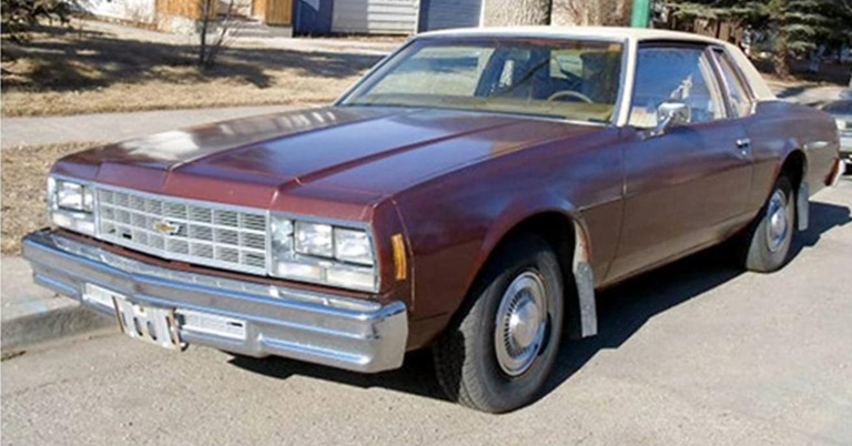 Example of 1977 Chevy Sedan in Curtis Dean Anderson Case
