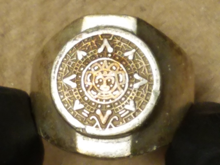 Suspect’s ring that came off during a 2003 assault at the Renaissance Hotel on 9th Street in NW Washington, D.C.