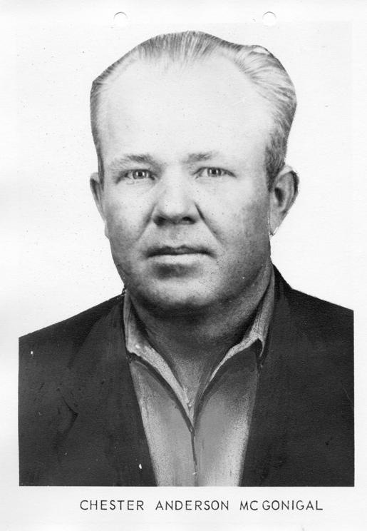 156. Chester Anderson McGonigal 156. Chester Anderson McGonigal