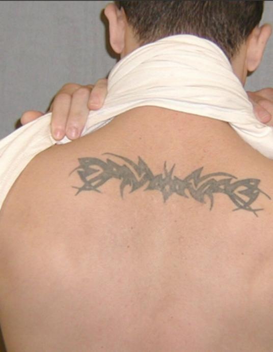 Tattoo on back