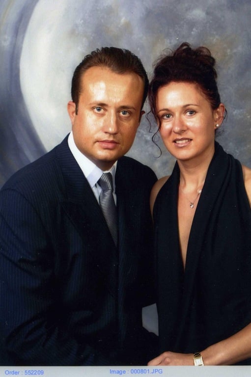 Natalia and her husband, Victor Wolf